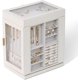 thumbnail image 1 of Caja de Joyería Girando 360 °, Caja de Almacenamiento de Joyería de 6 Pisos con tapa transparente, Vertical Grande Exhibición de Joyería para Estante De Pulsera de Pendientes de Collar de Anillo, 1 of 7