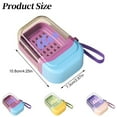 thumbnail image 3 of Ngheia Portable Travel Soap Box Purple, Travel Soap Box Portable Soap Box and Leak Proof Soap Box Bathroom Shower Gym Schol Camping and Vacation Soap Dish, 3 of 8