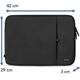 thumbnail image 3 of Funda Brobotix 651848 para Laptop de hasta 15.6 , Color Negro. BRobotix 651848, 3 of 4