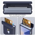 thumbnail image 3 of Allytech Case for Samsung Galaxy Z Flip 7 with Hinge Protection [Card Slot] - Ultra Thin Automatic Hinged Hard PC Shockproof Anti-Scratch Full Body Protective Case - Darkblue, 3 of 6