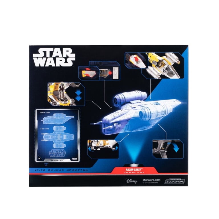 Star Wars™ Micro Galaxy Squadron Razor Crest - 7-inch Vehicle with
