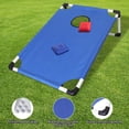 thumbnail image 4 of Juego de juegos MonSports Cornhole portátil de 91 x 61 cm, 8 bolsas, 4 of 7
