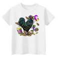 thumbnail image 3 of CCRFTGI Mardi Gras Shirt for Child Girls Size 7 Funny Carnival Themed Shirts Fashion Beads T-Shirt Party Crewneck Gift T-Shirt White 5-6 Years, 3 of 3