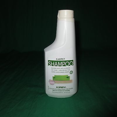 Genuine Kirby Guard 12oz Allergen Carpet Shampoo Cleaner Lavender Scent Dry