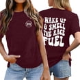 thumbnail image 1 of Womens Work Out Shirts Pack Women Swim Tee Solid Womens Shirts Running Long Sleeve Shirt Women Womens T Shirt Loose Fit Women Compression Shirts Dry Tee Shirts Women Layering Long Sleeve Shirts for, 1 of 4
