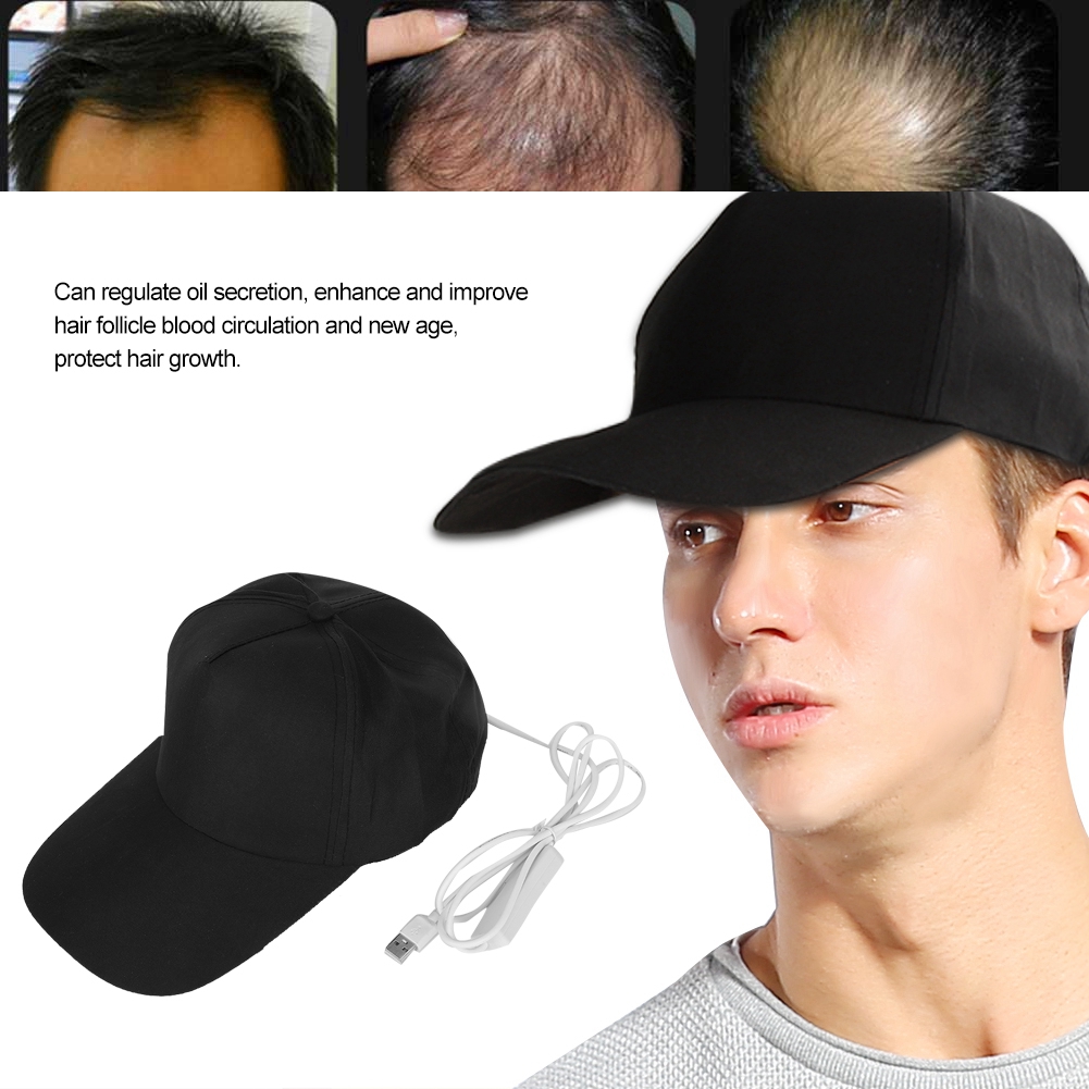 led hat hair loss