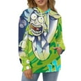 thumbnail image 5 of Rick And Morty Unisex Adult Hoodie Casual Hooded Sweatshirt Pullover Novelty 3D Printed Sweater Jacket 3XL, 5 of 8