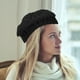 thumbnail image 3 of boinas de punto para mujer, boinas francesas de moda para exteriores, 3 of 7