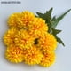 thumbnail image 4 of 9 cabezas de flores artificiales, bola de crisantemo, hortensia, decoración del hogar, ramo de plantas verdes, ramo de novia, decoración de boda DIY, 4 of 5