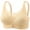 Beige, variant on AHTJRT Women's Lace Bralettes Sheer See Through Adjustable Straps Bralettes Supportive Full Coverage Soft Cups Everyday Bras Beige 38