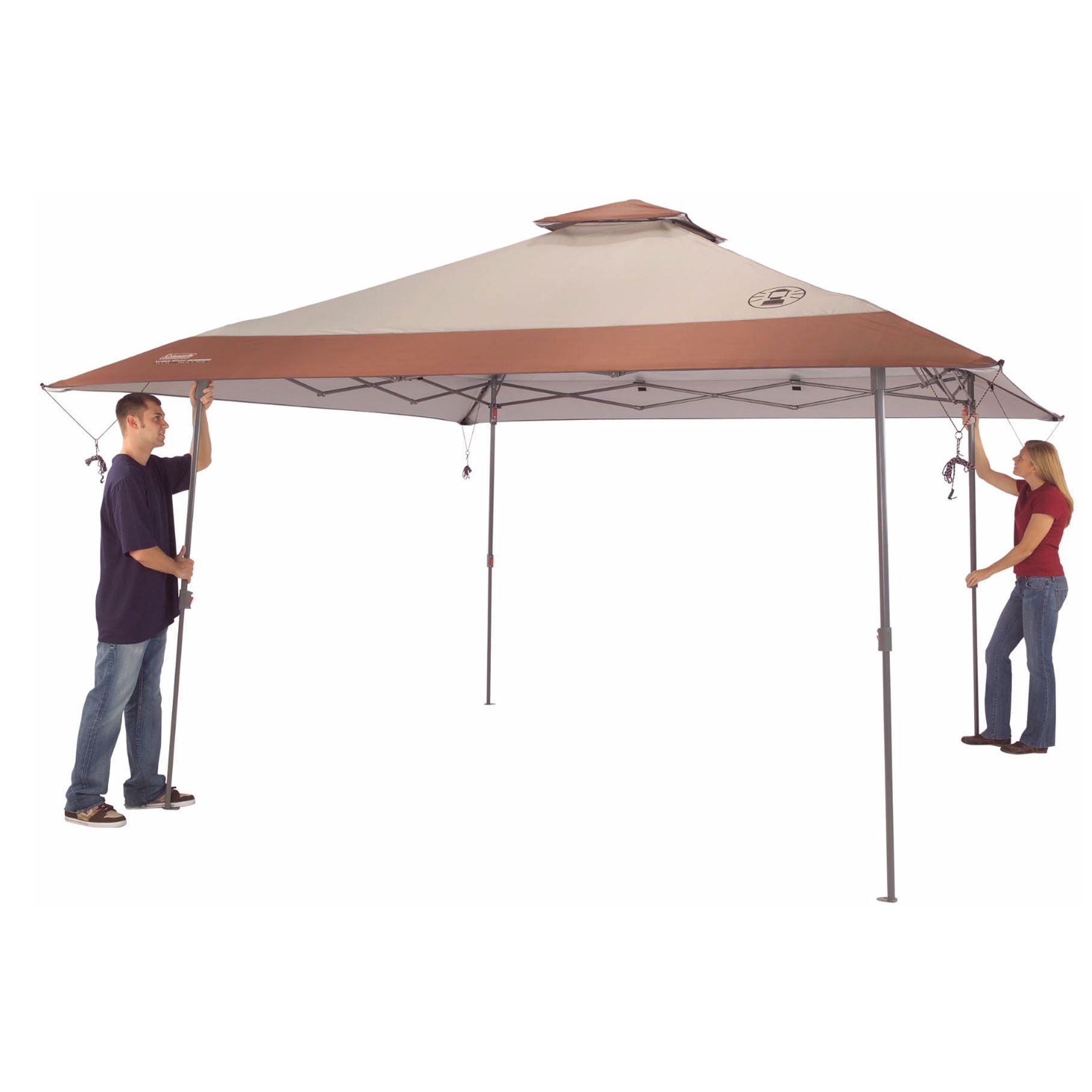 Coleman 13 x 13 Foot Camping Tailgating Backyard Eaved Instant