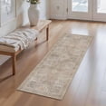 thumbnail image 4 of Washable Kitchen Runner Rug 2x5 ft, Modern Vintage Soft Low Profile Non Slip Rug with PVC Backing, Farmhouse Vintage Carpet for Kitchen Sink, Hallway, Laundry Room, 4 of 6
