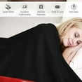 thumbnail image 3 of Orinice Red Shoe Warm Lightweight Blanket Soft Fleece Throw Blanket for All Seasons - Excellent Hand Feel, Living Room Sofa Decor, Cow Gifts - Multiple Sizes Available 60x80in, 3 of 6