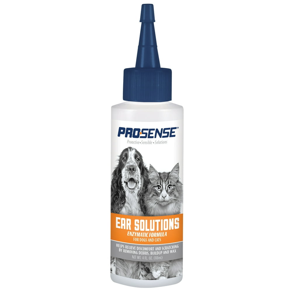 ProSense Ear Solutions Enzymatic Ear Cleanser for Cats and Dogs