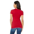 thumbnail image 2 of The Bella + Canvas T-Shirt pour Femmes Favorite - Rouge - TG, 2 of 3