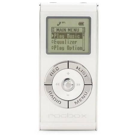 rocbox 512 MB Digital Audio Player (White)