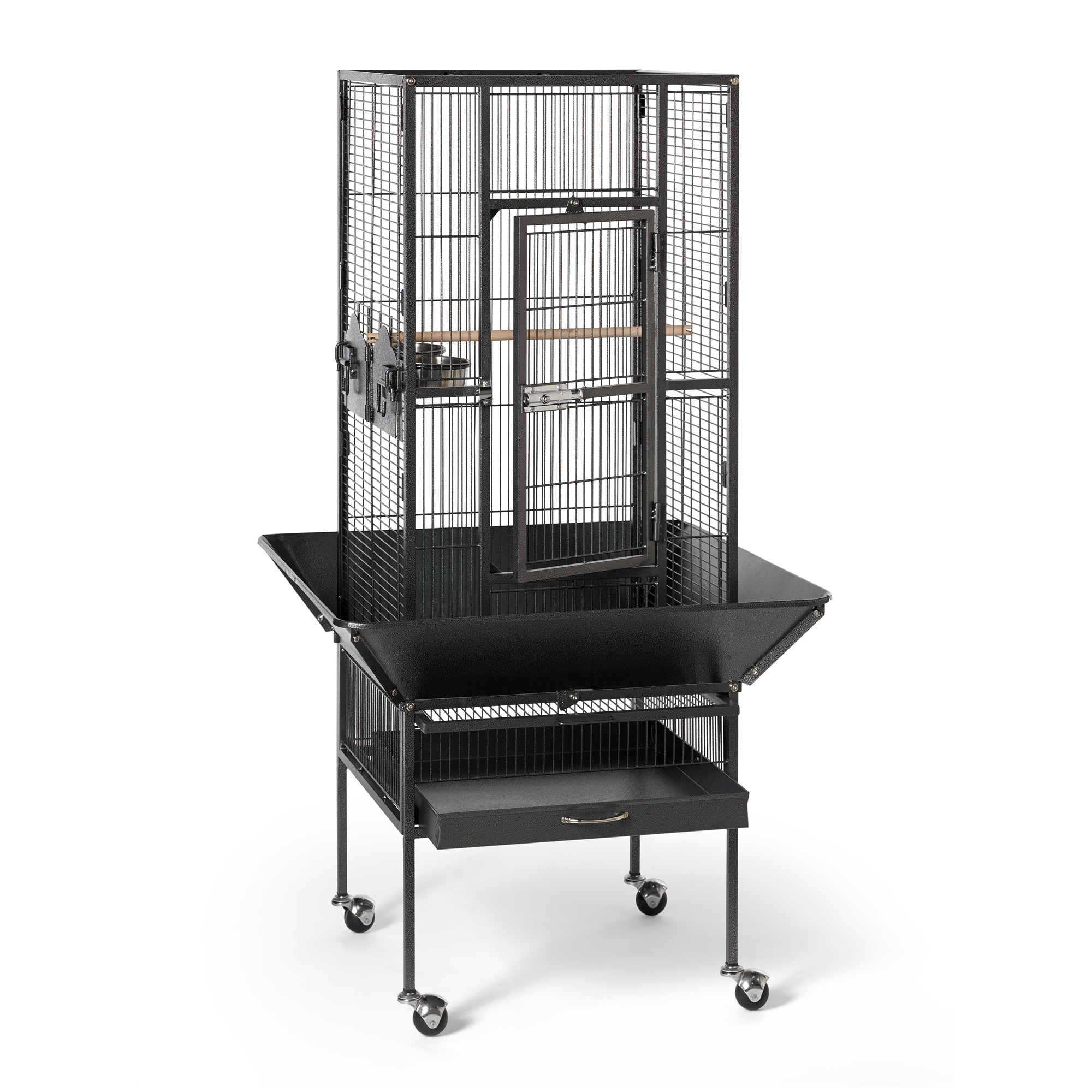 Prevue Pet Products Park Plaza Bird Cage, Black Hammertone