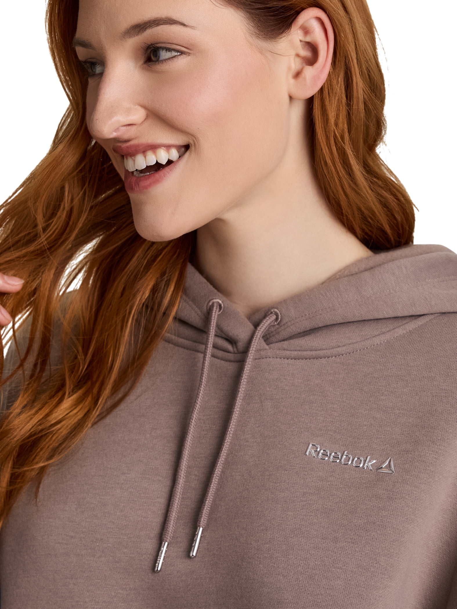 Reebok Women's and Women's Plus Game Day Fleece Oversize Hoodie, Sizes XS-4X