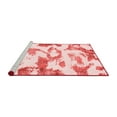 thumbnail image 2 of Ahgly Company Machine Washable Indoor Rectangle Oriental Red Modern Area Rugs, 7' x 10', 2 of 4