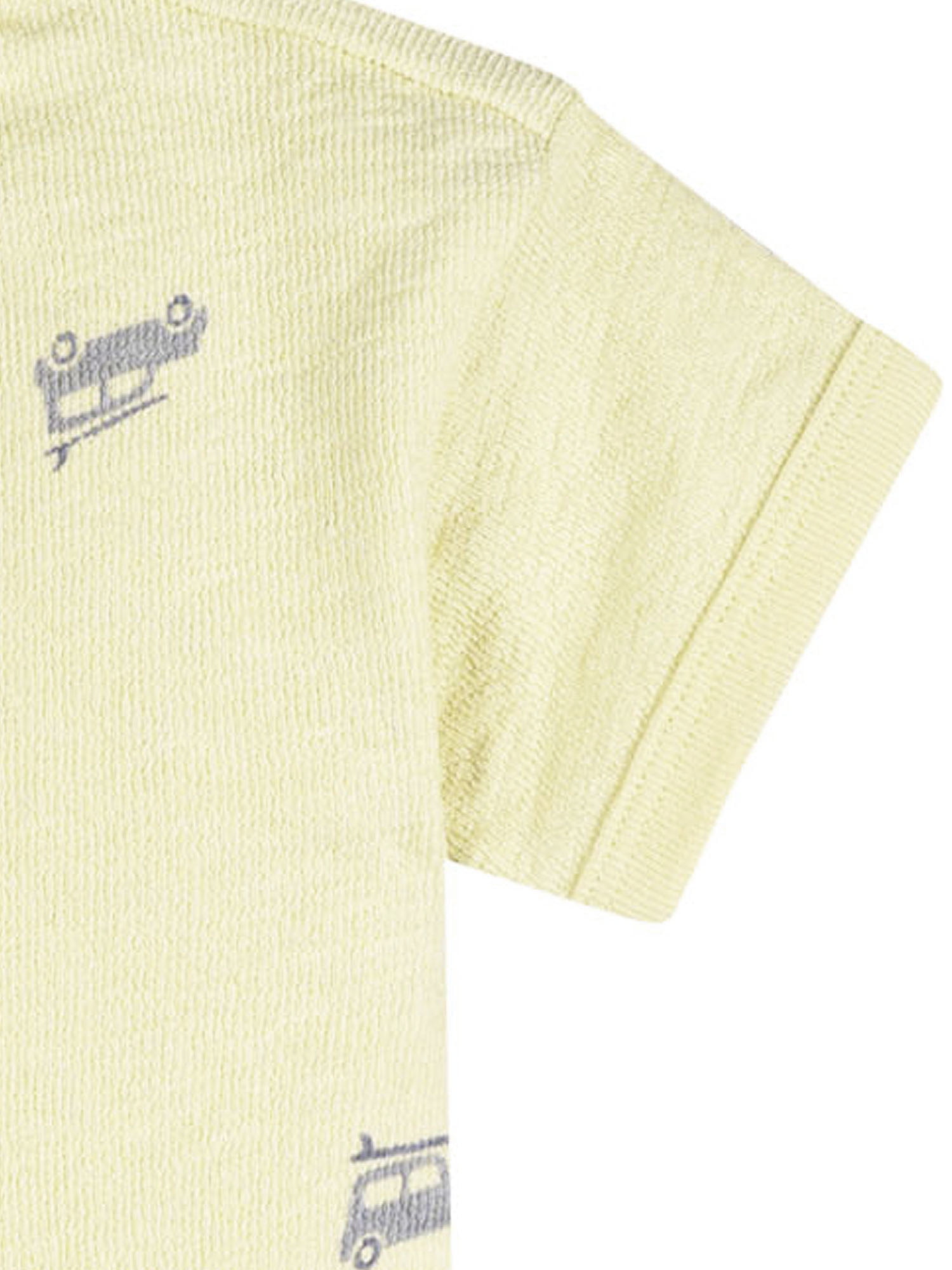 Modern Moment by Gerber Baby Boy Organic Short Sleeve Top, Sizes 0/3 Months - 24 Months
