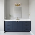 thumbnail image 3 of 85582LCB Lark Leta - 24W 2 LED Small Bath Vanity-9 Inch Tall and 13.75 Inch Wide-Lacquered Brass Finish, 3 of 9