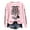 Light Pink, variant on Women's Autumn Winter Fashion Pullover Sweater Thin Long Sleeve Round Neck Halloween Print Hoodless Casual Tops