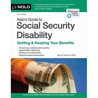Nolo&apos;s Guide to Social Security Disability: Getting & Keeping Your Benefits, (Paperback)