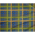 thumbnail image 4 of oneOone Polyester Lycra Blue Fabric Madras Check Sewing Material Print Fabric By The Yard 56 Inch Wide, 4 of 4