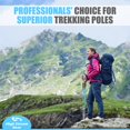 thumbnail image 2 of Bastones de senderismo plegables High Stream Gear, juego de 2, 2 of 6