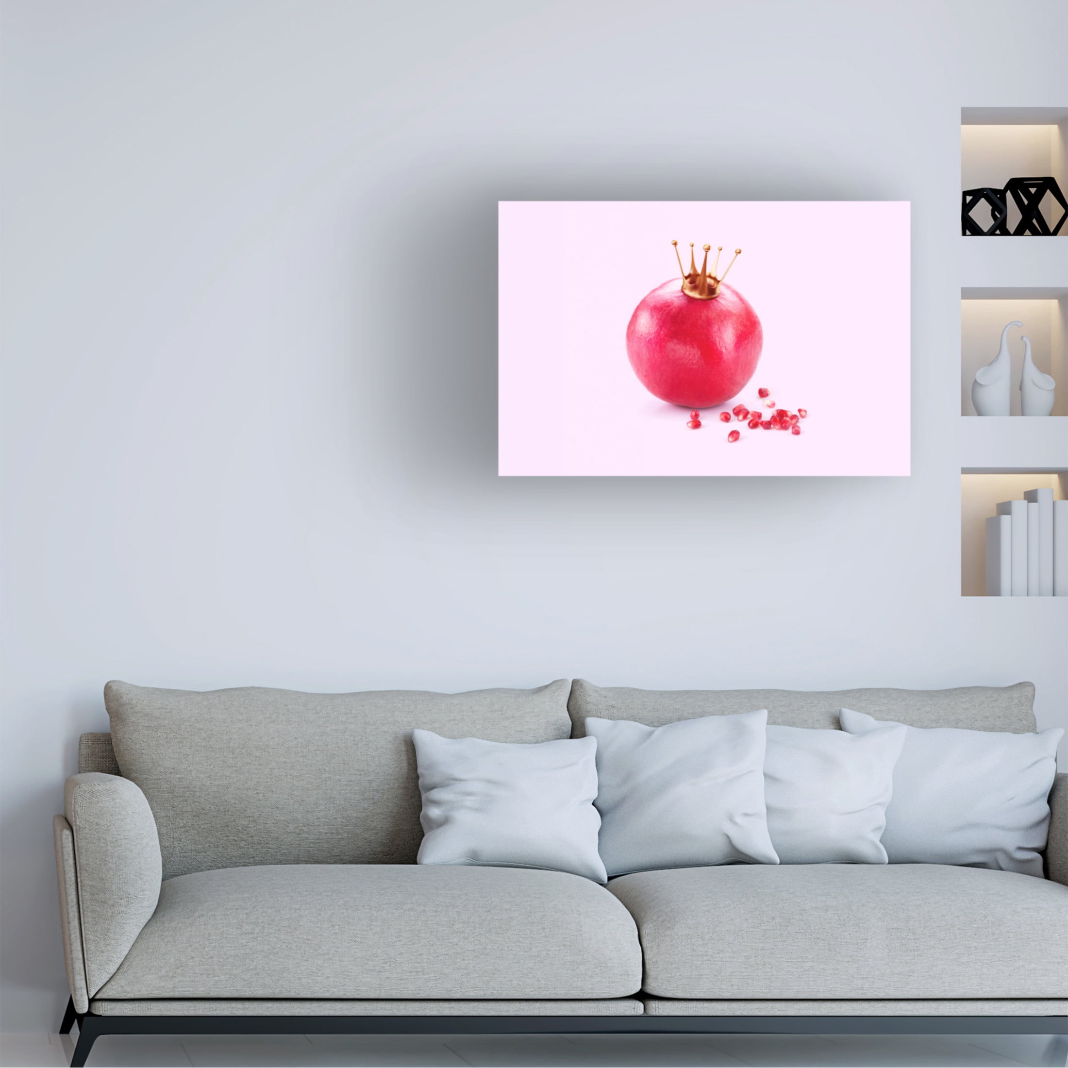 Trademark Fine Art Artem Pozdniakov  Pomegranate King Canvas Wall Art
