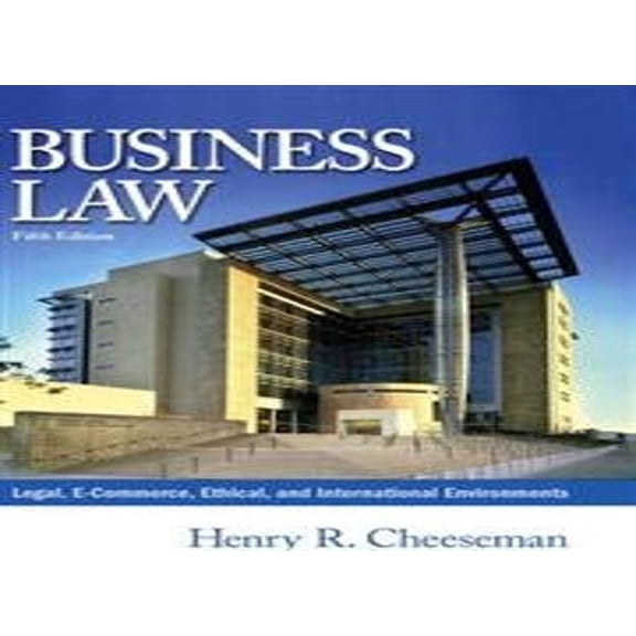 Pre-Owned Business Law, Fifth Edition (Hardcover) 0131009419 9780131009417