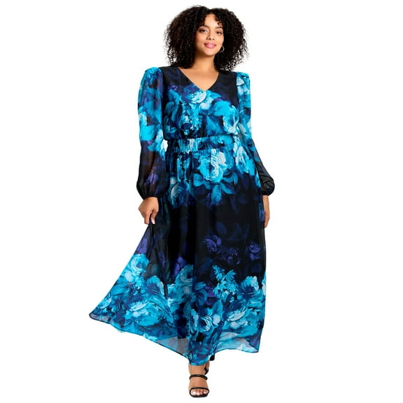 Avenue Women's Plus Size Neve Maxi Dress