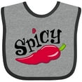 thumbnail image 3 of Inktastic Spicy Hot Chili Pepper Boys or Girls Baby Bib, 3 of 4