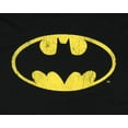 thumbnail image 2 of DC Comics Batman T-Shirt Men's Bat Symbol Crackled Design Adult Short Sleeve Tee, 2 of 3