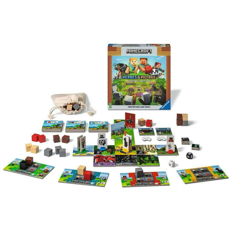 Minecraft Heroes of The Village Board Game