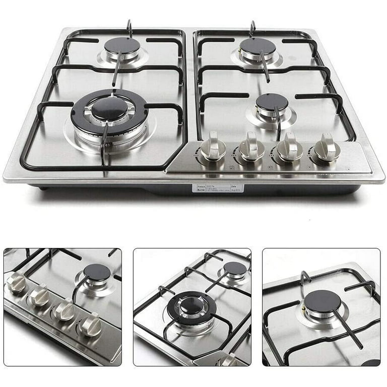 Tbz-4r Stainless Steel Commercial Countertop Gas Hotplate Stove