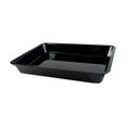 thumbnail image 1 of Bandeja para servir Bandeja para servir Tabla de quesos rectangular negra para comida rápida para postres Bocadillos Frutas Verduras Entretenimiento 42 x 31 x 6 cm, 1 of 8