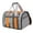 Gris, variante sur lionlar Sacs de Transport pour Chien Pliables Respirants Transporteur pour Chat pour Voyager Visite Animal Noir