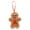 A, variant on Christmas Decorations, 4.33Inch Felt A to Z Letter Gingerbread Man Initial Christmas Ornaments for Tree, Assorted Gingerbread Figurines Ornaments, Christmas Tree Hanging Decorations, A