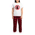 thumbnail image 4 of CafePress - Women's Light Pajamas - Women's Short Sleeve Print T-Shirt and Pants Light Cotton Pajama Set, 4 of 7