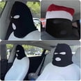thumbnail image 3 of Auto Headrest Covers 2pcs Halloween Car Front Seat Head Rest Protective Automotive Seat Covers Car Interior Decor Supplies, 3 of 5