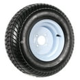 thumbnail image 2 of eCustomrim Trailer Tire Rim 20.5 x 8 x 10 205/65-10 20.5x8.0-10 Load C 4 Lug Wheel White, 2 of 6