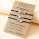 thumbnail image 4 of Mother Daughter Bracelets for 2,3, for Mom,Mommy and Me Heart Matching Wish Bracelets Set Women Girls - -, 4 of 4