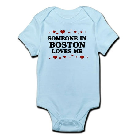 

CafePress - Loves Me In Boston Infant Bodysuit - Baby Light Bodysuit