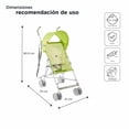 thumbnail image 5 of Carriola de Baston D´Bebe Zoo Verde, 5 of 5