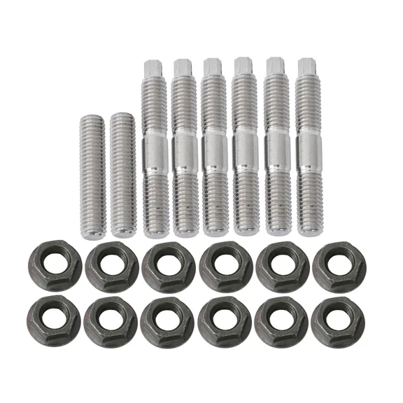 Yamaha Blaster YFS200 ATV Engine Cylinder Head Exhaust Stud and Nut Kit, Compatible with 1988-2006 Models