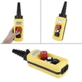 thumbnail image 4 of Interruptor De Elevación De Grúa 500V 5A Botón De Parada De Emergencia De Polipasto Plástico Abs Duradero Ip54 Interruptor De Controlador Colgante De Elevación De Grúa matsuzay TO002982-00, 4 of 6