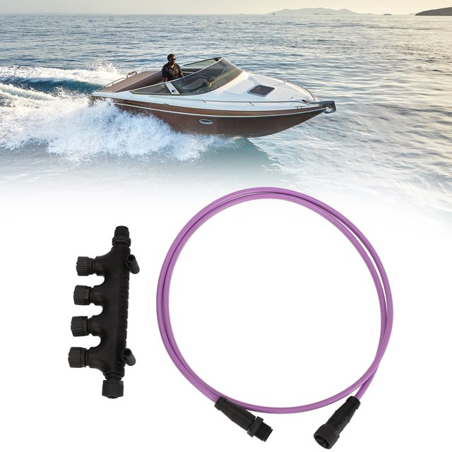 Kit de Conector Marino Netowork T, Conector Multiport Duradero T de Alta Confiabilidad Rendimiento ESTABLE PARA NMEA 2000