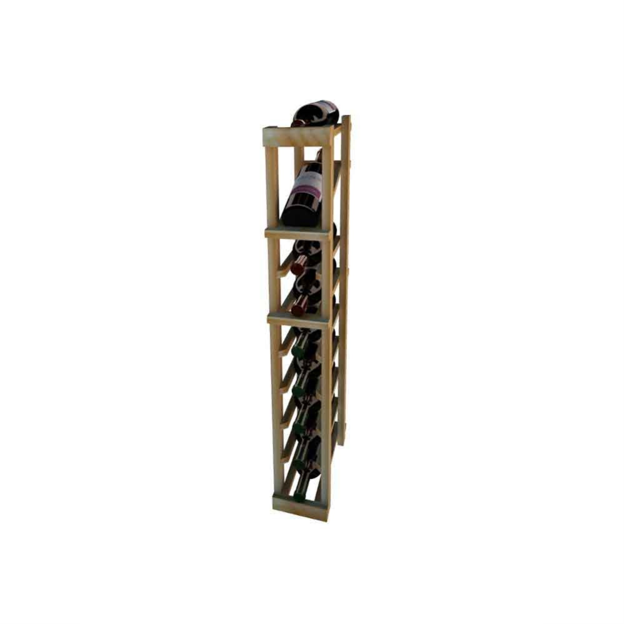 Vintner Series Wine Rack Individual Bottle Wine Rack 1 Column with