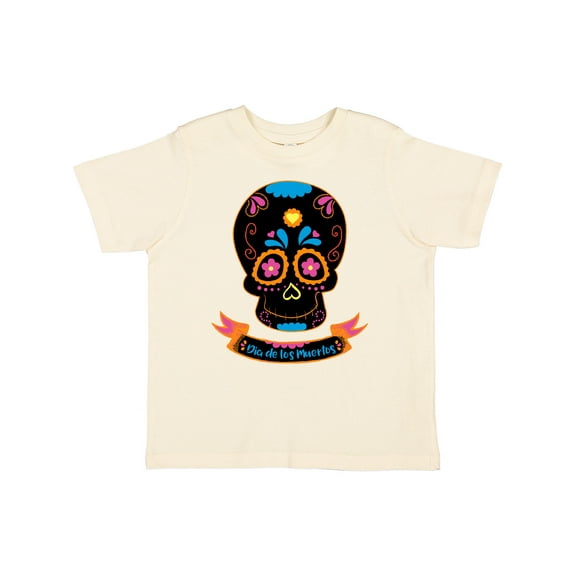 Inktastic Day of the Dead Skull Blk Boys or Girls Toddler T-Shirt